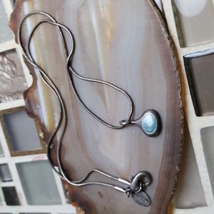 Vintage Teardrop Charm necklace